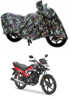 Furious3D Two Wheeler Cover for Honda(Dream Yuga, Multicolor)