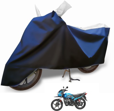 Euro Care Waterproof Two Wheeler Cover for Hero(Passion Pro TR, Silver)