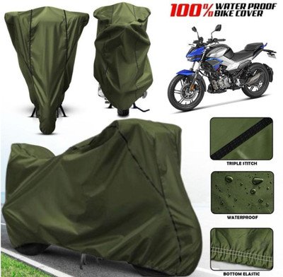 AutoGalaxy Waterproof Two Wheeler Cover for Hero(Xtreme, Green)