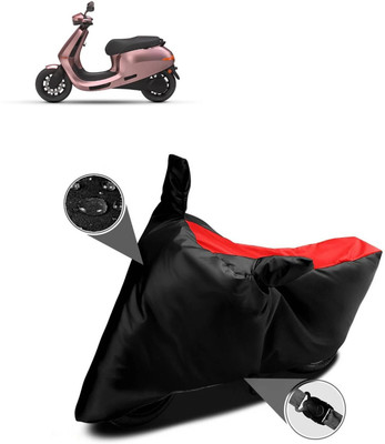 CODOKI Waterproof Two Wheeler Cover for Ola(Red)