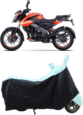 Coxtor Waterproof Two Wheeler Cover for Bajaj(Pulsar NS125, White)