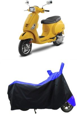 Coxtor Waterproof Two Wheeler Cover for Piaggio(Vespa SXL 150, Blue)