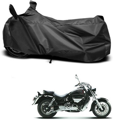 DeepShakshi AUTOMOTIVE Waterproof Two Wheeler Cover for Hyosung(ST7, Black)