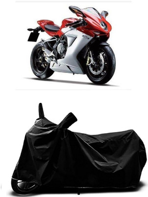 VESMEI Two Wheeler Cover for MV Agusta(F3, Black)