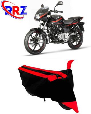 AutoGalaxy Waterproof Two Wheeler Cover for Bajaj(Pulsar 180 DTS-i, Black, Red)