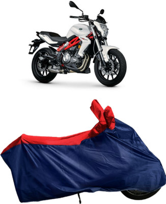 Autofly Waterproof Two Wheeler Cover for Benelli(TNT 300, Blue, Red)