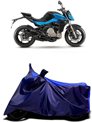 VESMEI Two Wheeler Cover for CFMoto(650 NK BS6, Blue)