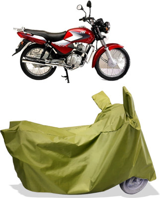 Amexride Two Wheeler Cover for TVS(Star, Maroon, Green)