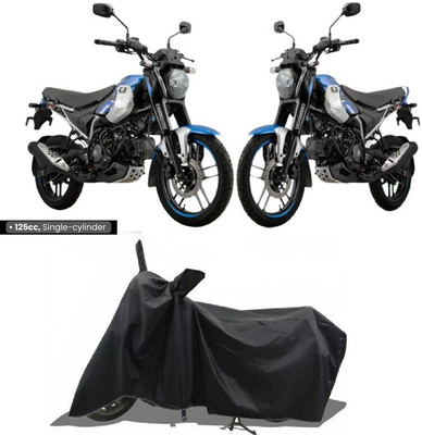 SK AUTO Waterproof Two Wheeler Cover for Bajaj(Freedom DX, Black)