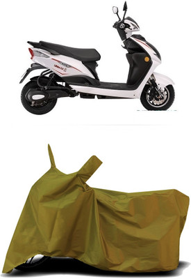 VESMEI Two Wheeler Cover for Bajaj(Sport 63 60V, Blue)