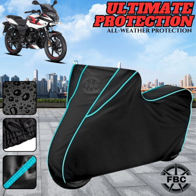 FBC Waterproof Two Wheeler Cover for Bajaj(Pulsar 220F, Black)