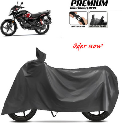 smwzxyu Waterproof Two Wheeler Cover for Bajaj, Hero, Honda, TVS, Ola(Black)