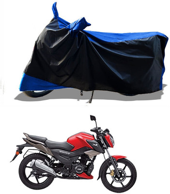 DeepShakshi AUTOMOTIVE Waterproof Two Wheeler Cover for TVS(Raider, Blue)