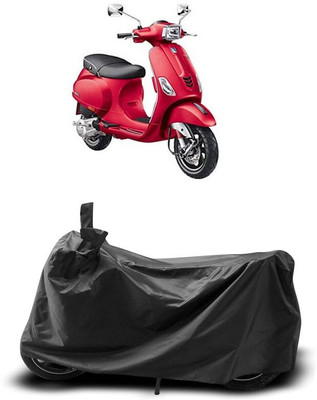 KEDIT Two Wheeler Cover for Vespa(Vespa SXL, Black)