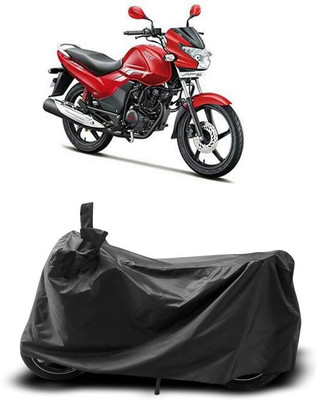 AASHTIK MART Two Wheeler Cover for Hero(Achiever, Black)