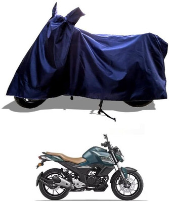 KEDIT Two Wheeler Cover for Yamaha(FZ V3 BS6, Blue)