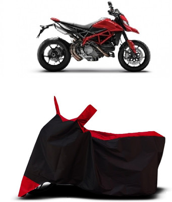 VESMEI Two Wheeler Cover for Ducati(Hypermotard, Red)