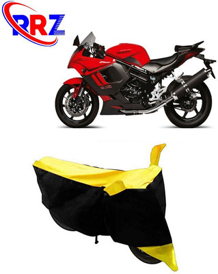 RRZ Waterproof Two Wheeler Cover for Hyosung(GT650R, Black, Yellow)