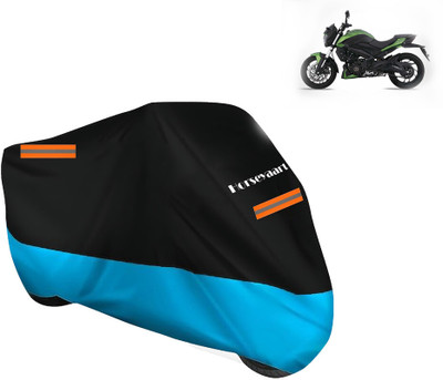 Horseyaart Waterproof Two Wheeler Cover for Bajaj(Dominar 400 BS6, Blue)
