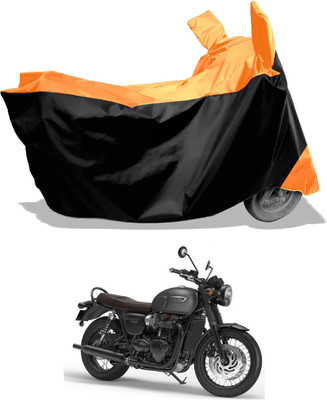 Amexride Two Wheeler Cover for Triumph(Bonneville T120 Black BS6, Multicolor)