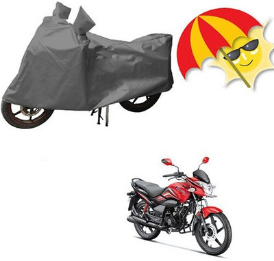 MMSSTAR Waterproof Two Wheeler Cover for Hero(Pleasure, Grey)