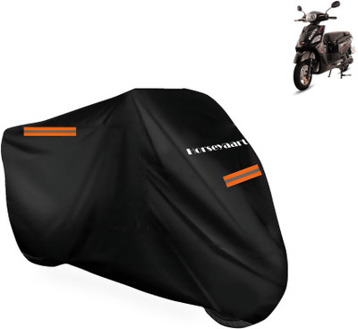 Horseyaart Waterproof Two Wheeler Cover for Hero Electric(Electric NYX, Black)