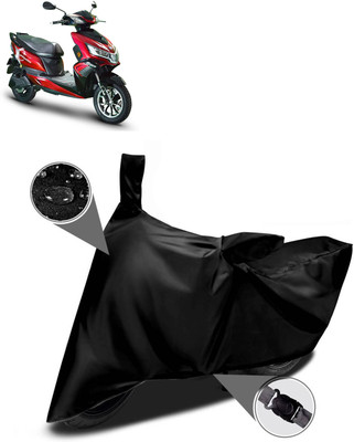 GOSHIV-car and bike accessories Waterproof Two Wheeler Cover for Okinawa(Black)