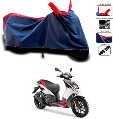 AASHTIK MART Two Wheeler Cover for Aprilia(SR 125, Red)
