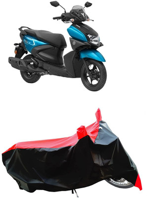 KEDIT Two Wheeler Cover for Yamaha(RayZR 125, Red, Black)