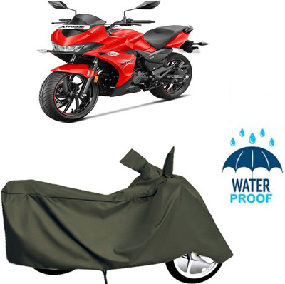 Autoinnovation Waterproof Two Wheeler Cover for Hero(Green)