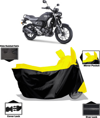 Amexride Two Wheeler Cover for Yamaha(FZ-X, Yellow)