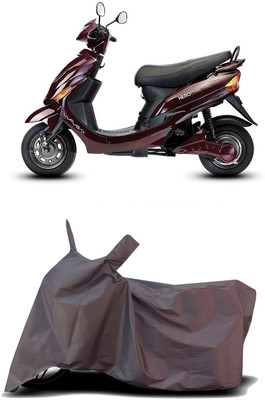 VESMEI Two Wheeler Cover for Hero(Electric Wave Dx, Blue)