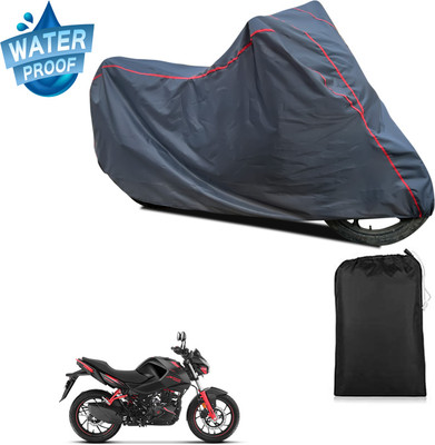 PAGORA Waterproof Two Wheeler Cover for Hero(CBZ Extreme, Grey)