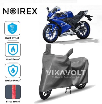 NOIREX Two Wheeler Cover for Yamaha(YZF R15 V3.0, Grey)