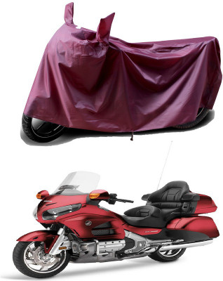 THE REAL ARV Waterproof Two Wheeler Cover for Hero(Gold Wing GL1800, Maroon)