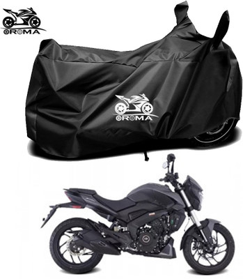THE REAL ARV Waterproof Two Wheeler Cover for Bajaj(Dominar 250, Black)