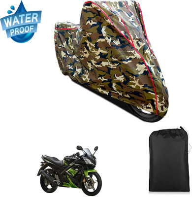 GOSHIV-car and bike accessories Waterproof Two Wheeler Cover for Yamaha(YZF R15S, Yellow)