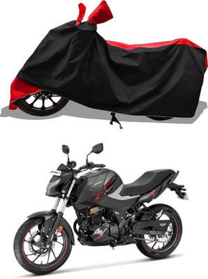 KEDIT Two Wheeler Cover for Hero(Xtreme, Red, Black)