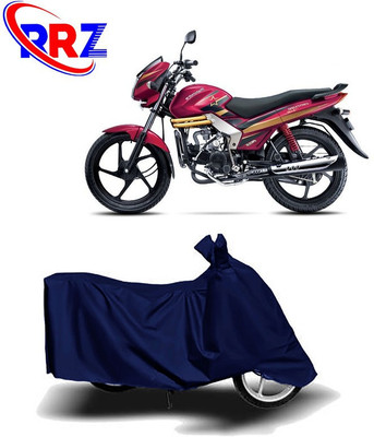 RRZ Two Wheeler Cover for Mahindra(Centuro Rockstar, Blue)