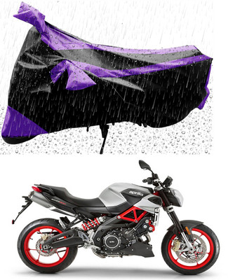Furious3D Two Wheeler Cover for Aprilia(Shiver 900, Purple, Black)