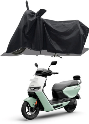 MMSSTAR Waterproof Two Wheeler Cover for Ather(Electric Scooter, Black)