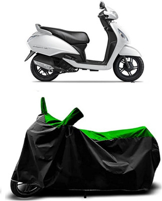 VESMEI Two Wheeler Cover for TVS(Jupiter 125, Green)