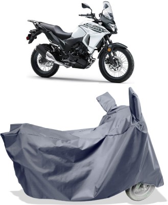 Amexride Two Wheeler Cover for Kawasaki(Versys X 300, Grey)