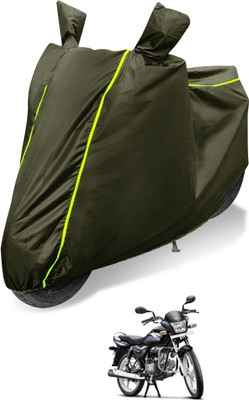 Auto Hub Waterproof Two Wheeler Cover for Yamaha(SS 125, Green)