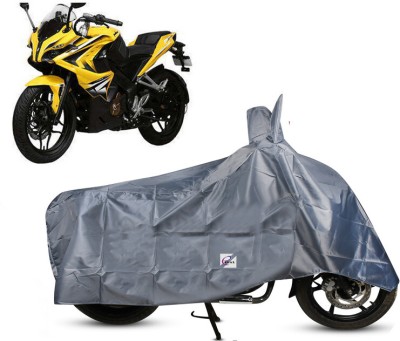 EGAL Waterproof Two Wheeler Cover for Bajaj(Pulsar 200 BS6, Grey)