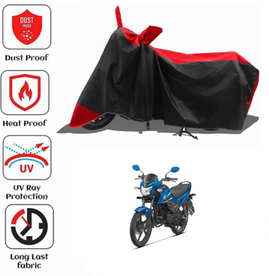 AIKOZIYA Waterproof Two Wheeler Cover for Honda(Livo, Black, Red)
