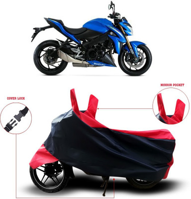 APNEK Waterproof Two Wheeler Cover for Suzuki(GSX R1000, Black)