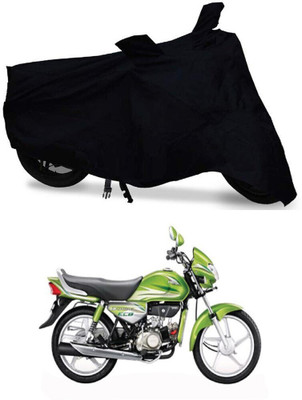 DeepShakshi AUTOMOTIVE Waterproof Two Wheeler Cover for Hero(HF, Black)