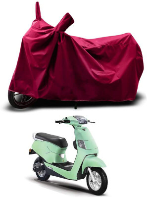 KEDIT Two Wheeler Cover for Bgauss(Maroon)