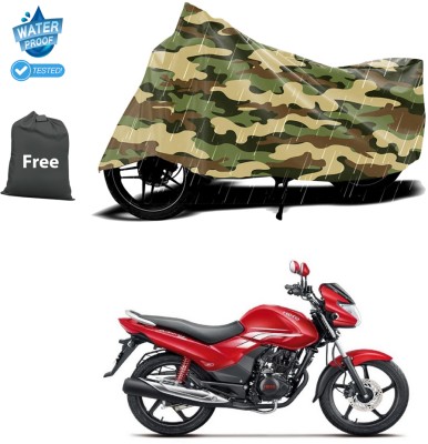 PAGORA Waterproof Two Wheeler Cover for Hero(Achiever, Yellow)